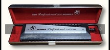 Hohner Professional 2016 CBH Chromatic Harmonica with Original Case