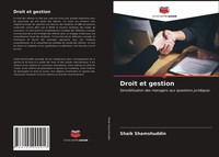 Shaik Shamshuddin | Droit Et Gestion | Taschenbuch | FranzöSisch (2021)