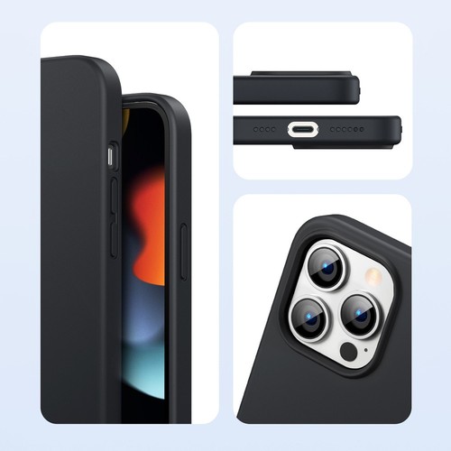 Ugreen Protective Silicone Case gumowe elastyczne silikonowe etui pokrowiec iPho - Zdjęcie 6 z 8