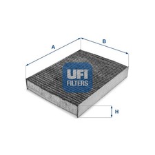 Innenraumfilter UFI 54.234.00 Aktivkohlefilter für FIAT NISSAN OPEL RENAULT Bus