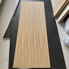 Oak Veneer (Both Sides) MDF Panel Sheet 5mm 168.5cm x 64.5cm for cladding, etc