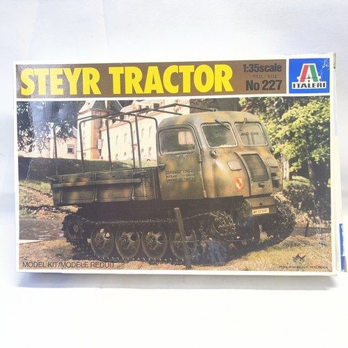 Steyr Tractor RSO 1/35 Scale Italeri Unassembled AFV Model Kit#227 Vintage!!!