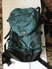 Vintage The North Face Internal Frame Backpack Size Large Green Made In USA