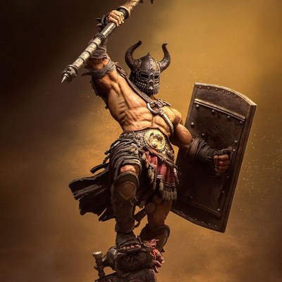 Gladiator Brute 1/12 1/10 1/8 1/6 1/4 3D Print Model Kit Unpainted Unassembled