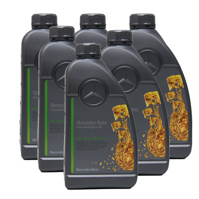 6L Mercedes Benz MB 229.51 5W-30 Motoröl 5W30 Genuine Engine Oil Original 6x 1L