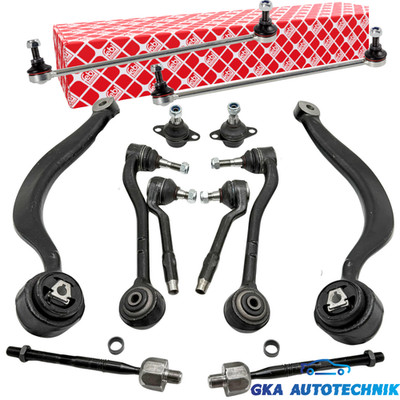 QUERLENKER SATZ VORNE LINKS/RECHTS + FEBI KOPPELSTANGEN  FÜR BMW X5 E53