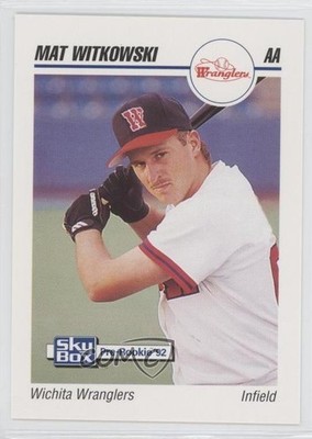 1992 SkyBox Pre-Rookie Wichita Wranglers Matt Witkowski #647 0q3