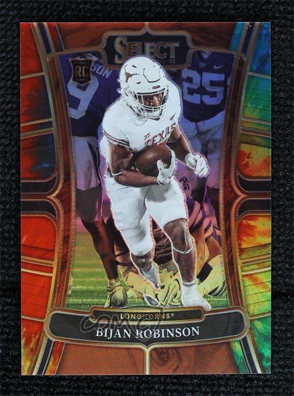 2023 Panini Select Draft Picks Concourse Tie-Dye Prizm 15/25 Bijan Robinson 0a1