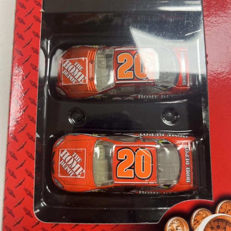 TONY STEWART #20 The Home Depot HOOD W/2 1:64 CARS NASCAR Winner Circle 90021 - Image 3 of 4