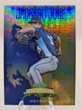 2024 Crusade Baseball Jackson Jobe insert card Blue Mojo Prizm #56 Tigers