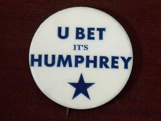 campaign pin pinback button political badge election LOCAL ADVERTISING 1.5"