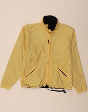 VINTAGE Mens Reversible Jacket UK 40 Large Yellow BG08