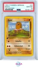 DIGDA POKEMON 47/102 1999 BASE SET 1ST ED. - GERMAN PSA 10
