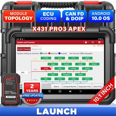 2026 LAUNCH X431 PRO3 APEX PROFI KFZ OBD2 Diagnosegerät ALL SYSTEM ECU Codierung