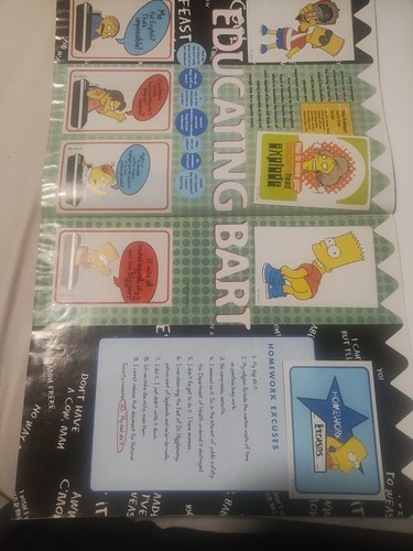 Panini The Simpsons Springfield Collection sticker Album Complete All Stickers - Picture 11 of 23