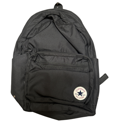#ad Converse All Star Backpack Black Classic Logo Large Book Bag 10020533 A01 NEW $27.74