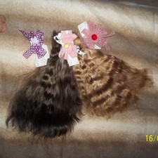 This is for the Blonde Reborn Mohair Large Wave Super silky No tangles 