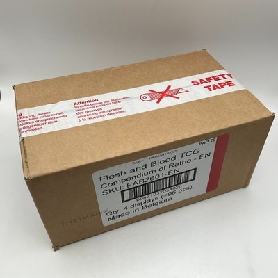 Flesh & Blood TGC: Compendium of Rathe Booster Box Display of 4
