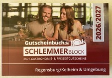 Gutscheinbuch Schlemmerblock Regensburg/Kelheim & Umgebung 2026/2027