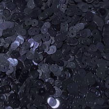 5mm Sequins Royal Navy Blue Metallic Shiny Made in USA