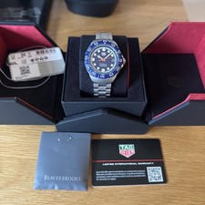 TAG HEUER Formula 1 Solargraph Blue Dial S/steel Strap, 2 months old, FULL SET