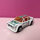 Vintage Matchbox Fiat Abarth MB9 #9 White Alitalia 1982 Macau 076