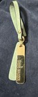 Steve Madden Charm Tag Gold Tassle w/ Leather Strap Green — photo 4