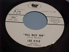 LEE KYLE - ALL BUT ME / THE PILL - EX VINYL & EX AUDIO (COUNTRY BOP/ROCKABILLY)