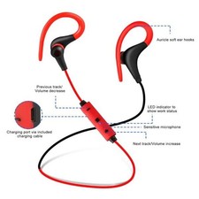 Wireless Headsets Sport In-Ear Stereo Headphones Sweat-proof