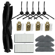 For Proscenic M7 Pro Main Side Brushes Filters Mop Cloth Dust Bag Replacement