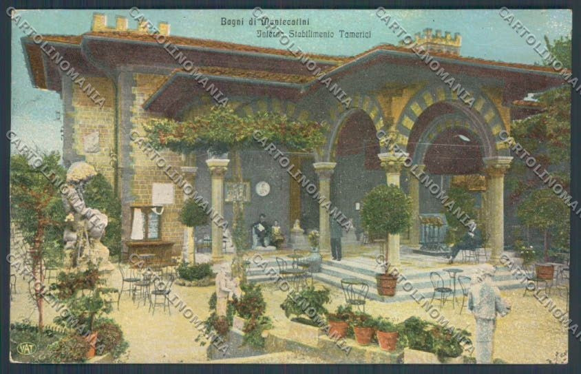 Pistoia Montecatini cartolina ZG1713