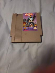 Punisher NES Nintendo Box And Cartridge.  Good Condition