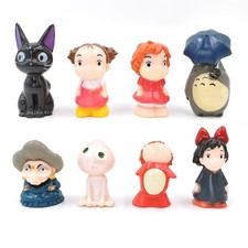 8Pcs Jiji Cat Ponyo 3-5CM PVC Action Figure D...