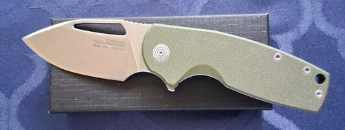*NEW*🔥 SOG - Stout FLK w/D2  Blade & OD Green G10 Handle (14-03-01-57) - product listing photo