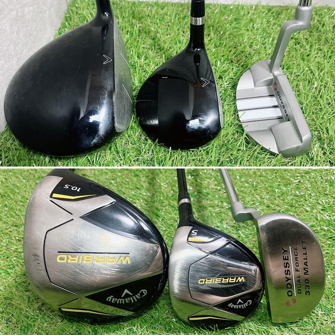 クラブ Callaway - warbird callaway Callaway キャロウェイ WARBIRD ウォーバード クラブセット 2019