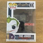 Funko POP! Heroes DC Arkham Asylum Joker #53 Silver Chrome Target Exclusive
