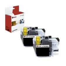 2Pk LTS LC-3029 Black HY Compatible for Brother MFCJ5830DW Ink Cartridge