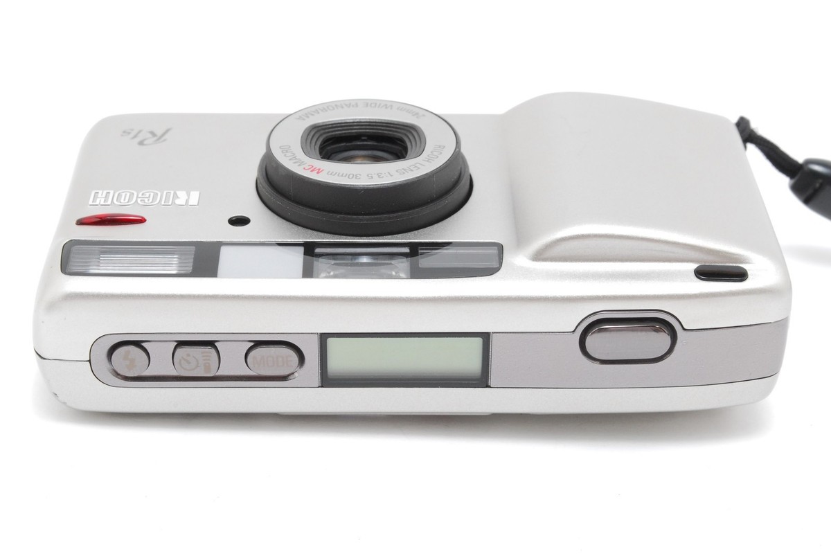 希少 完動 リコー Ricoh シルバーのRICOH R1s READ [ NEAR MINT ] Ricoh R1s Silver Point & Shoot 35mm Film