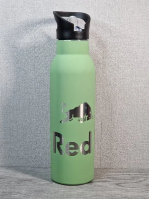 Gourde Red Bull Isotherme avec Paille Intégrée - Photo 1/4