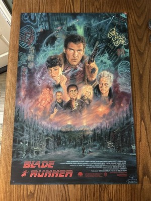 Blade Runner Variant Mondo 24x36 Poster Gustavo Barroni Limited Screen Print
