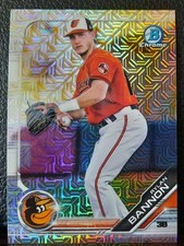 Rylan Bannon 2019 Bowman Chrome Prospects Mega Box Mojo Refractor BCP-23
