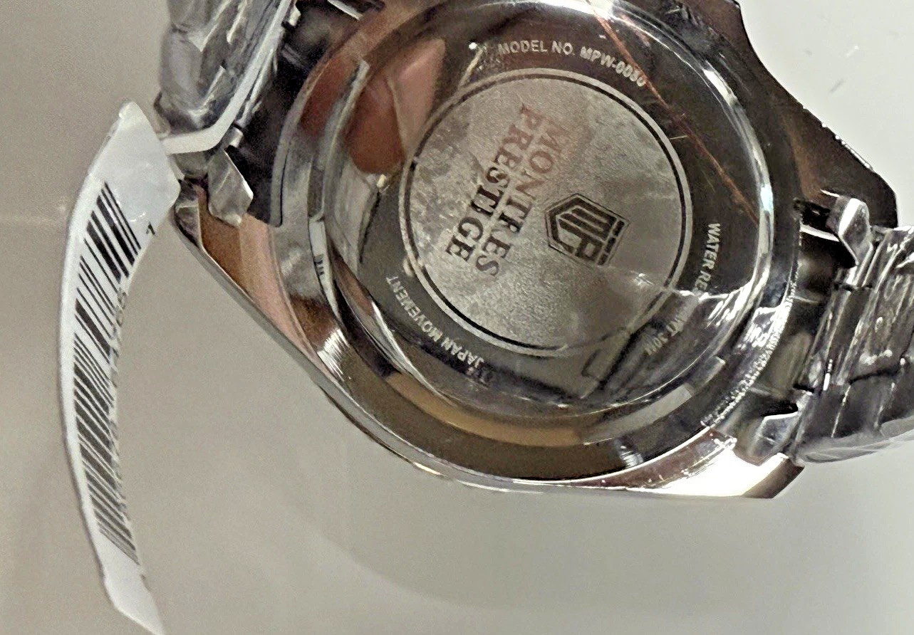 Montres Prestige X Invicta Men's Watch - 42mm, Black Dial Steel (MPW-0080) NWT