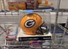 JOHN KUHN signed PACKERS mini helmet w/ inscription