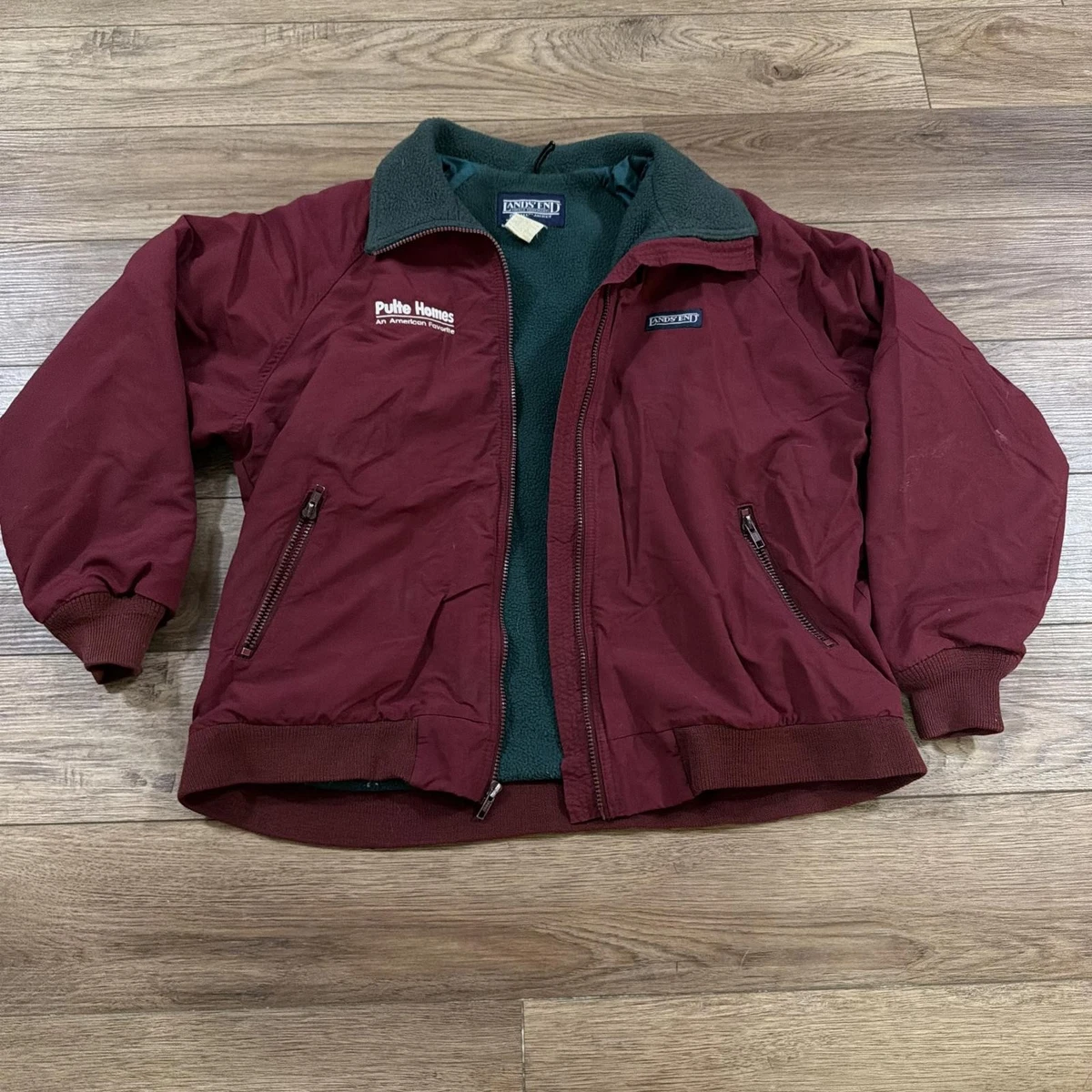 Lands' End Windbreaker Coats, Solid Nylon Outer Shell Jackets