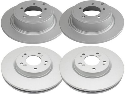 For 2007-2017 Jeep Patriot Brake Rotor Set Front and Rear 24844CWPW 2008 2009