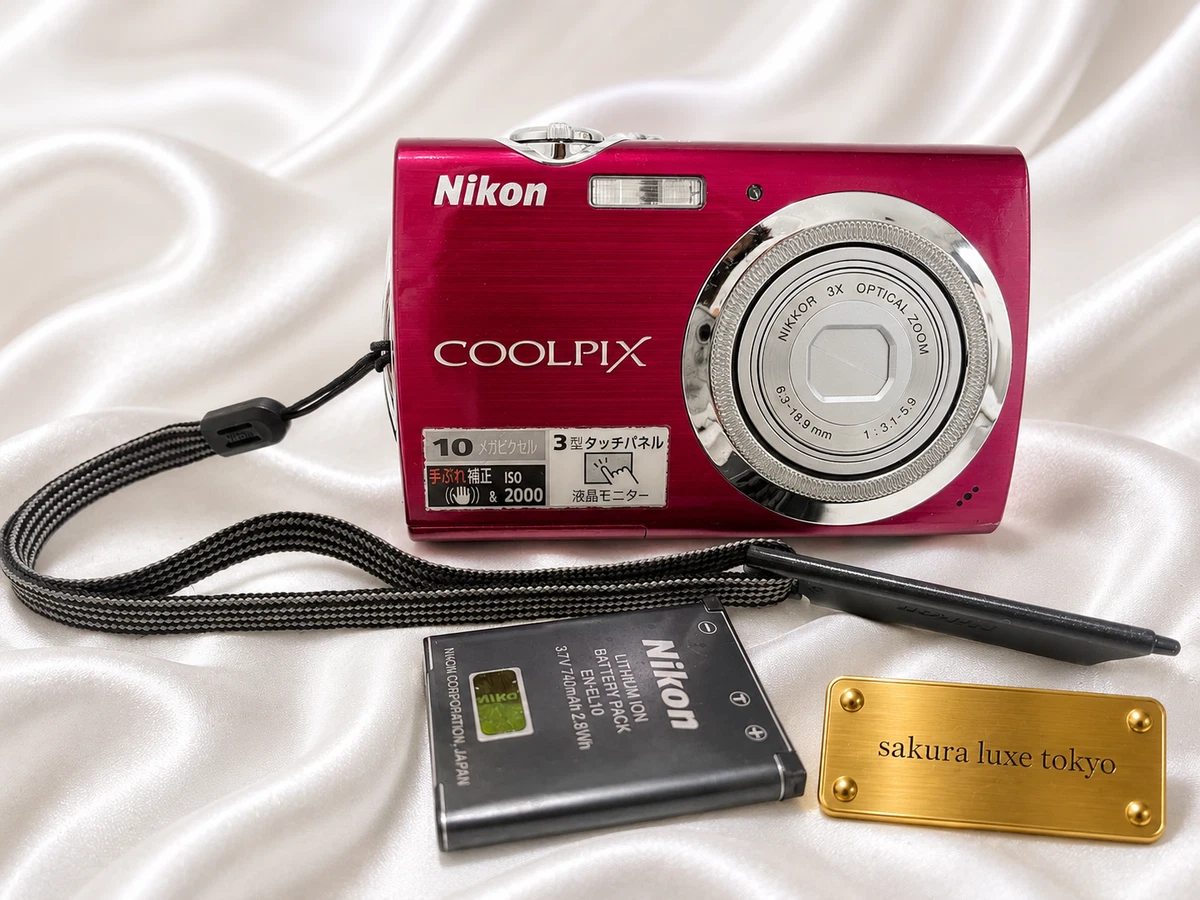 Nikon coolpix S230 （良品） Nikon COOLPIX Nikon Coolpix S230 Digital Cameras 10-11.9 MP