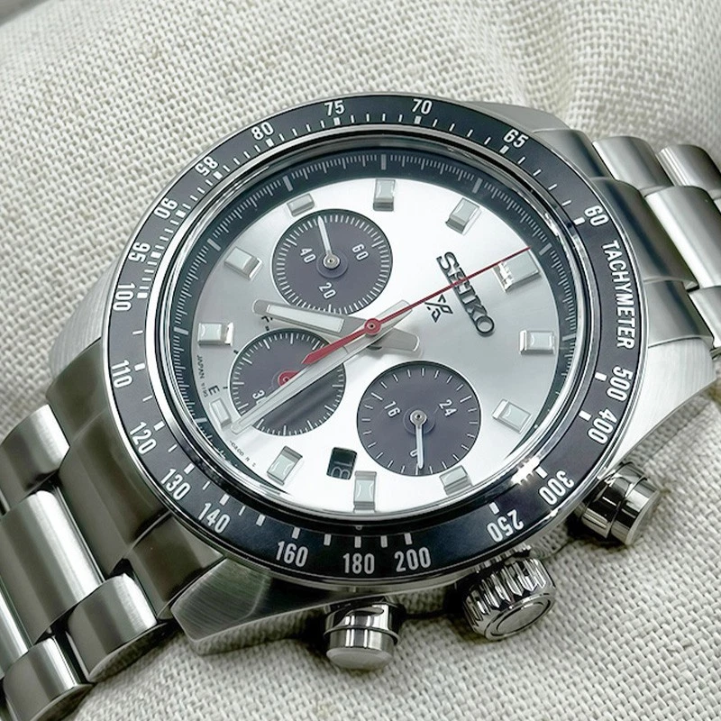 Seiko Prospex SSC911 Speedtimer Silver Dial Stainless Steel Men's Watch - Image 3 of 4