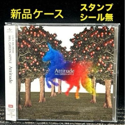 Mrs.GREEN APPLE Attitude CD Album with Bonus Tracks and Clear Case