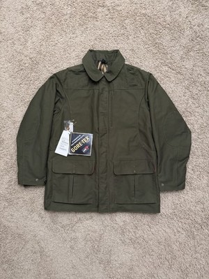 Beretta GUN 11 Field Coat Mens 2XL Green Goretex Hunting Shooting Jacket Cordura