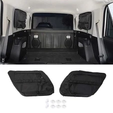 Black Rear Trunk Side Storage Bag Pockets Organizer For 4Runner 2011+ Accessorie